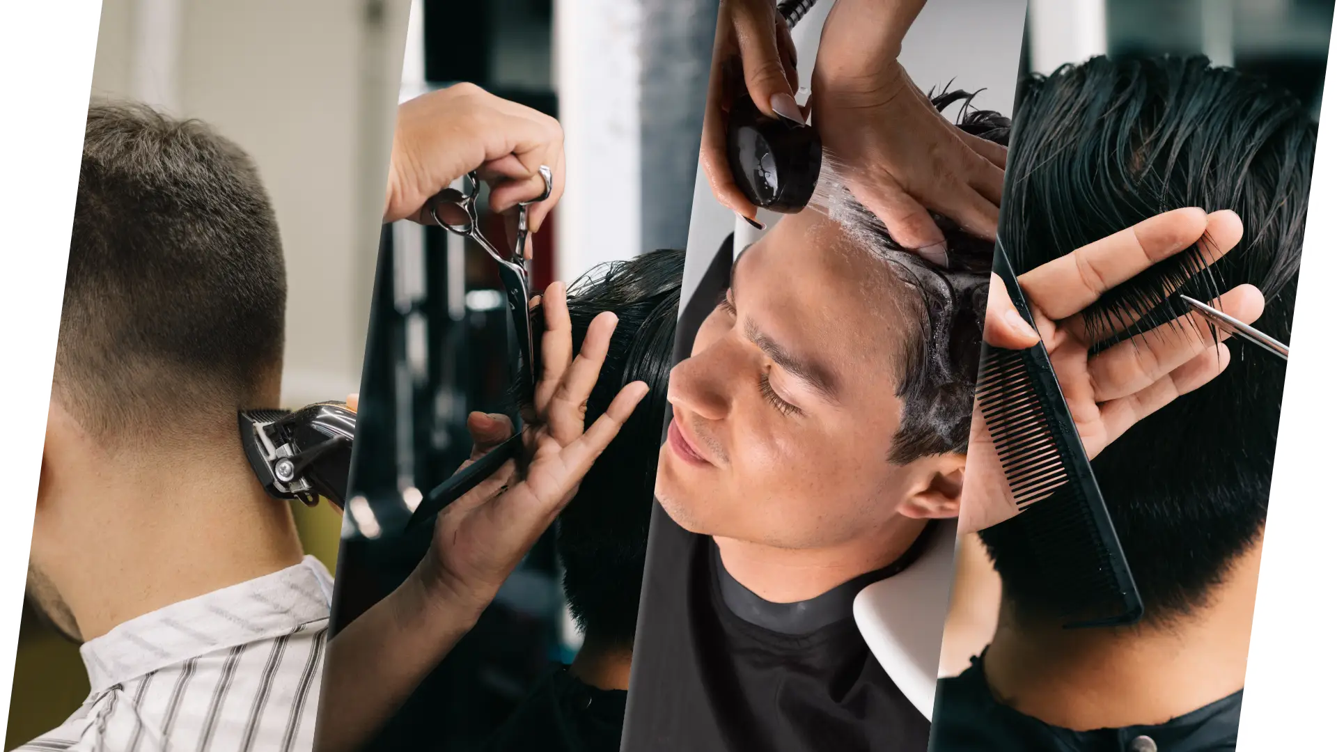 REDS Hair Salon Male Haircut Banner