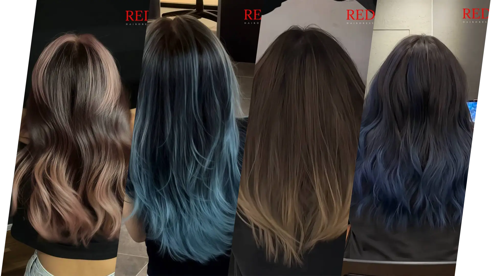 REDS Hair Salon Ombre Hair Color Banner