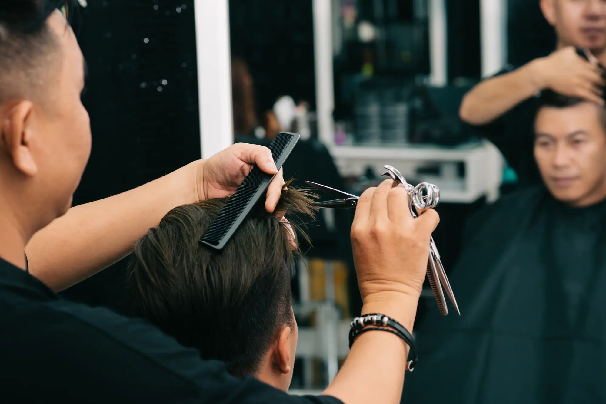 Fade Haircut for men by Reds JB
