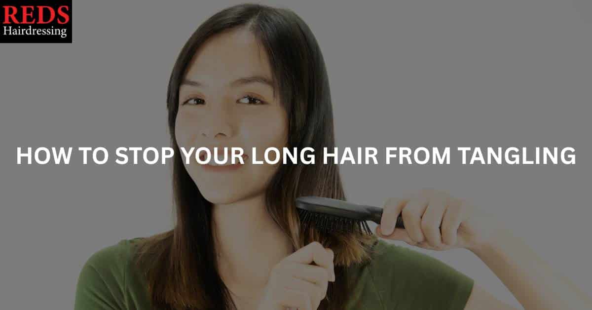 hair tangling your knotting