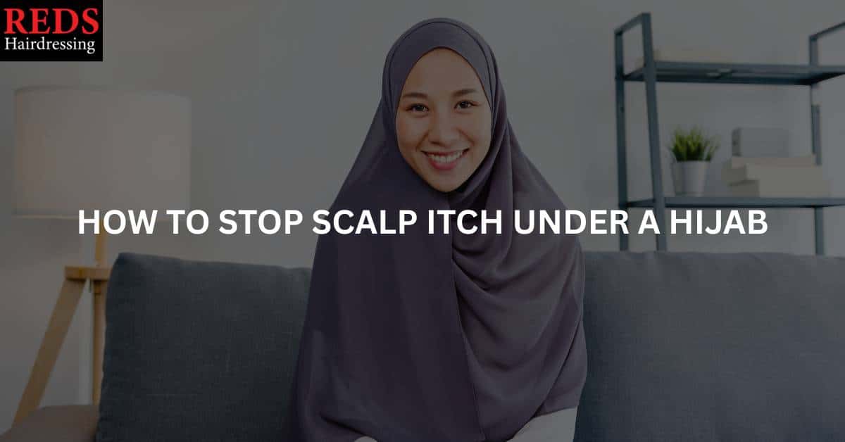 muslim woman wearing a hijab with covered hair problems