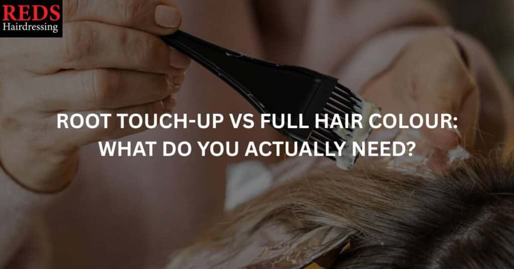 root touch up full hair colour