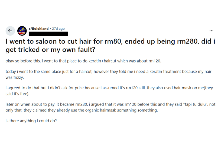 reddit review on salon pricing